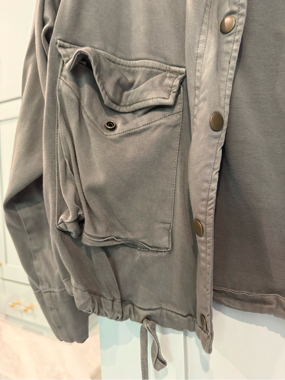 Splendid Wilder Cropped Military Jacket green size XS - Picture 5 of 7